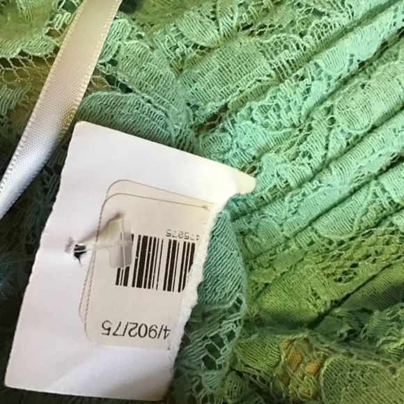 Jodi Kristopher NWT Mint green lace sun dress - Picture 6 of 11